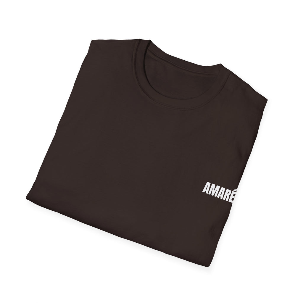 Amaré Logo T-Shirt — Minimal Black Graphic Tee