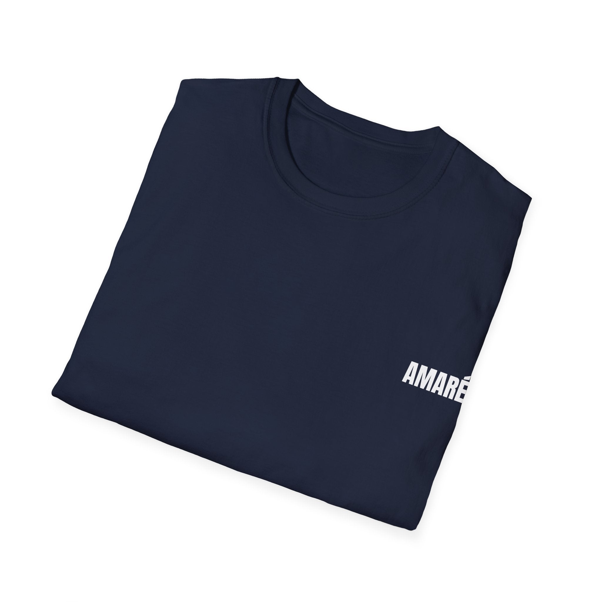 Amaré Logo T-Shirt — Minimal Black Graphic Tee