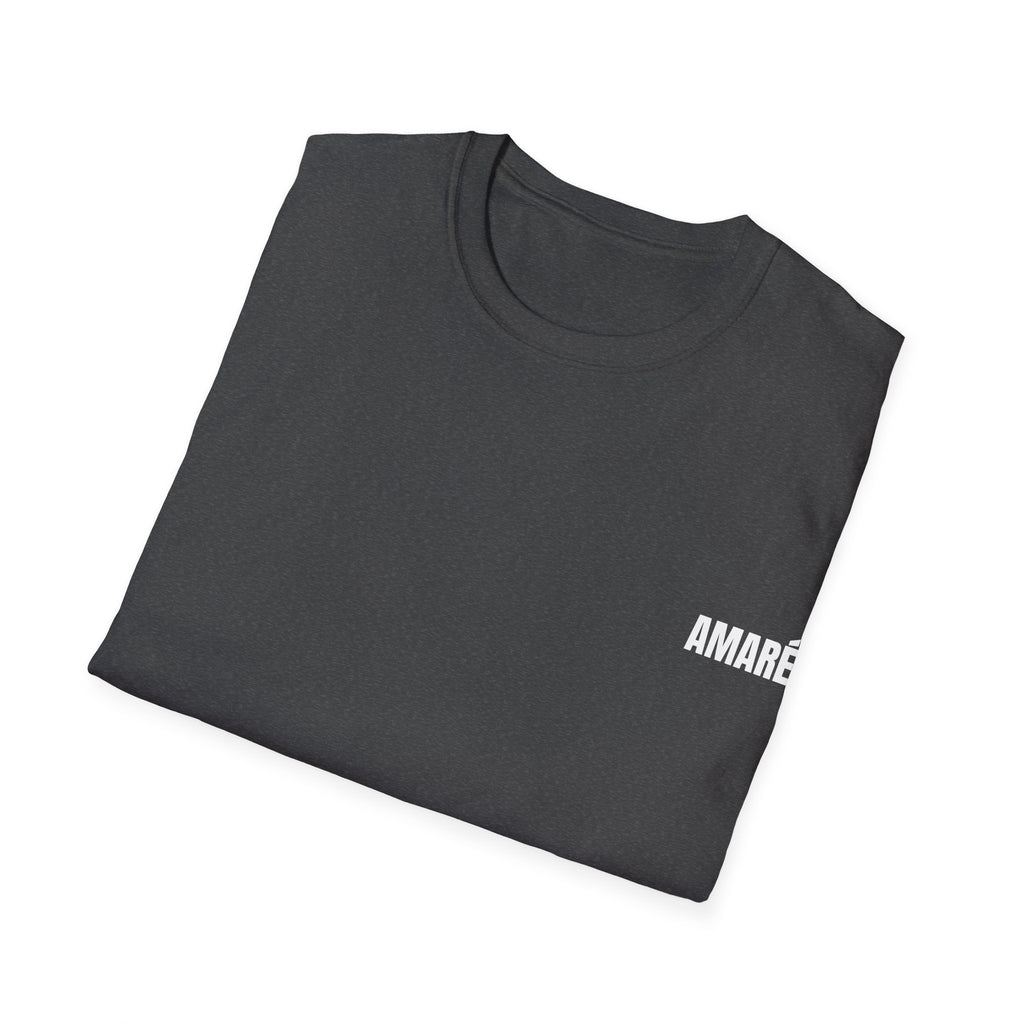 Amaré Logo T-Shirt — Minimal Black Graphic Tee