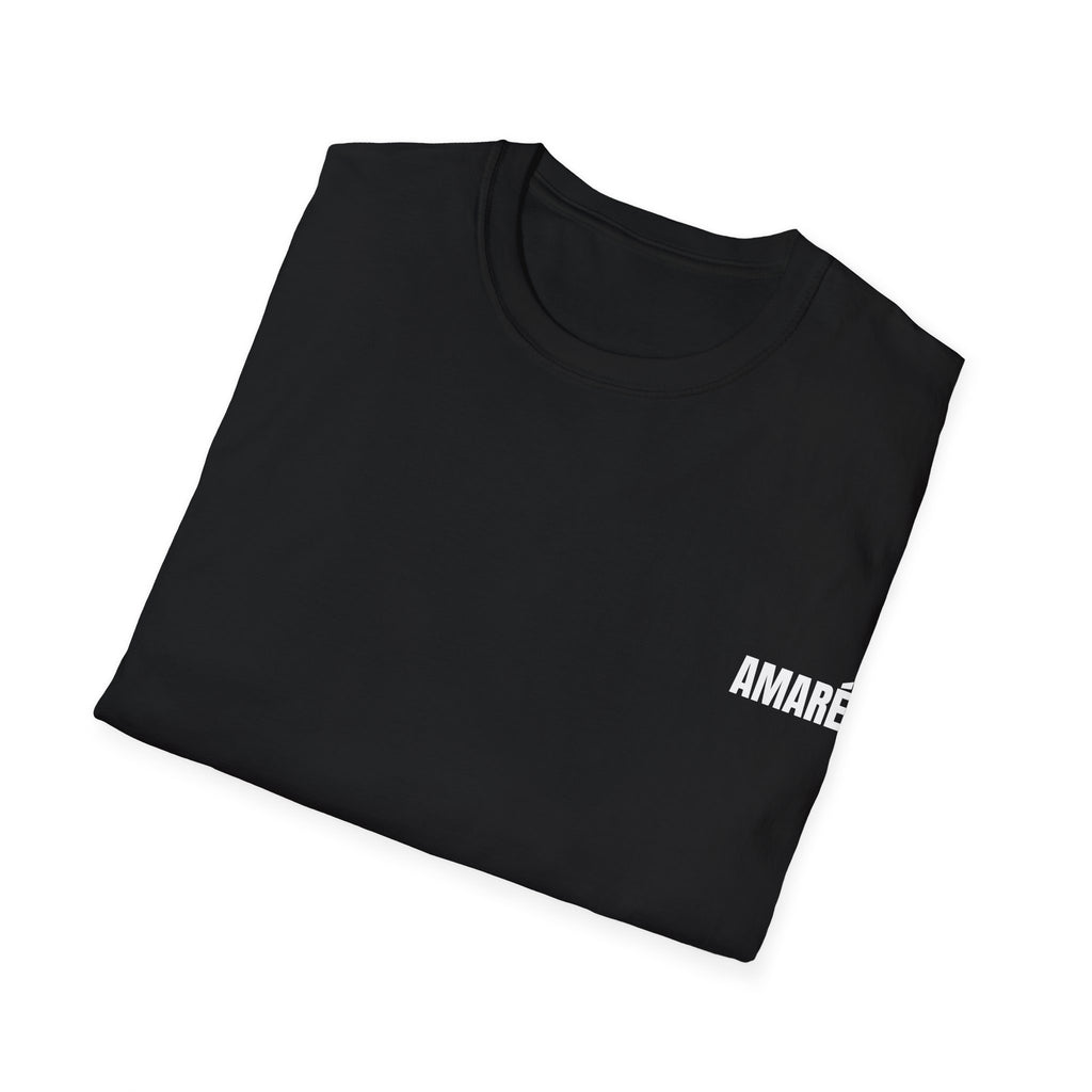 Amaré Logo T-Shirt — Minimal Black Graphic Tee