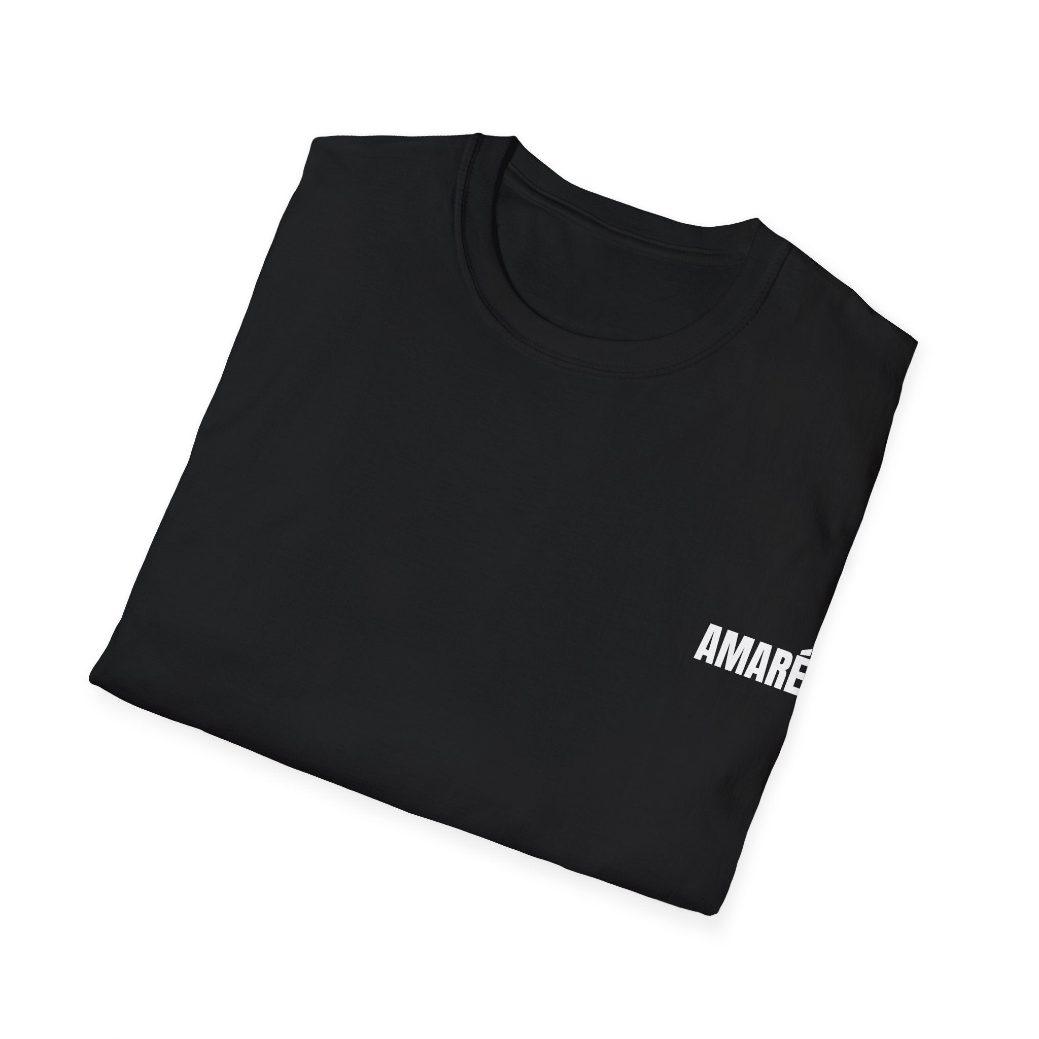 Amaré Logo T-Shirt — Minimal Black Graphic Tee