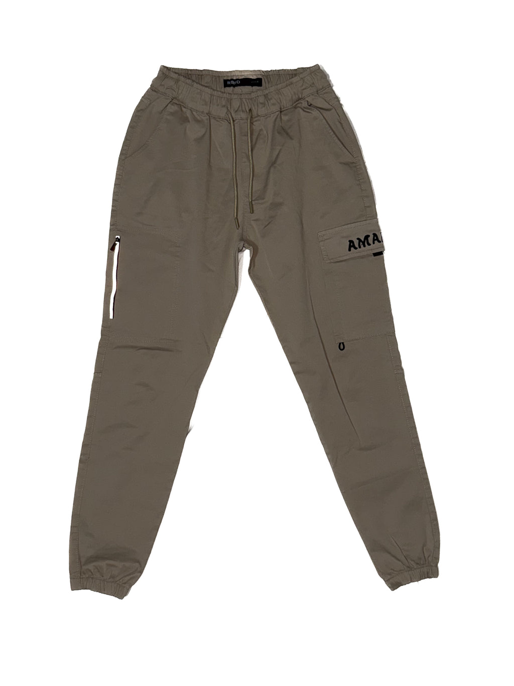 AMARÉ Embroidery Cargo Pants